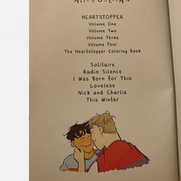 The Heartstopper Yearbook By Alice Oseman ~ 2022 (Hardcover 1st Edition) - Picture 5 of 15